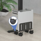 ShoppingAll - Support tour d'ordinateur mobile réglable - Noir-6