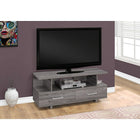 Monarch Specialties - 2608 Meuble Tv - 48 po L/Gris Et 2 Tiroirs De Rangement-Meuble pour téléviseur