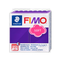 Staedtler - Pâte à modeler FIMO Soft - Prune-Bricolage pour enfants