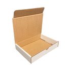 Abbey - Boîtes d'expédition pour documentation - 9 po x 6 1/2 po x 1 3/4 po - blanc - paquet de 50-Qté par lot : 50 boîtes par lot