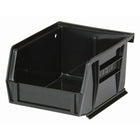 Bacs de rangement Stack & Hang recyclés, plastique, noir, 5 3/8 x 4 1/8 x 3 (po) -Quantité : Paq./48