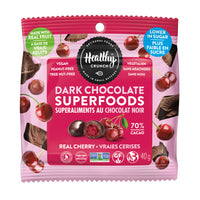 Healthy Crunch - Superaliments au chocolat noir Cerise-Sans gluten
