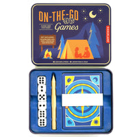 Kikkerland - Jeux sur le pouce-Livré dans une boîte pratique pour ranger tous vos articles et les transporter facilement