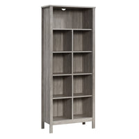 Sauder - 433935 Bibliothèque de 9 cubes - Finition Spring Maple-Rangement en compartiments pour livres, photos encadrées, objets de collection et plus encore. 