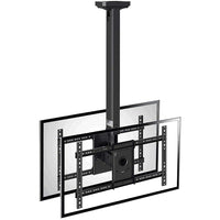 North Bayou - Support TV Plafond 2 écrans dos à dos de 32 po à 55 po - T5520-Appareil pris en charge: écran plat