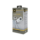 Chargeur de voiture USB double armée américaine avec brise-vitre d'urgence-2.4 A de puissance totale vous permettent de charger une tablette