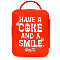 Coca-Cola - Mini réfrigérateur 6 canettes refroidisseur/réchaud Série 1971 sourire-Célébrez le 50e anniversaire de la campagne unité "I'd like to buy the world a Coke!"