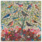 eeBoo - Puzzle carré d'arbre d'oiseau chanteur - 1000 pièces-Comprend une playlist de musique d'artiste personnalisée. Écoutez par vous-même ce que l'artiste écoutait pendant qu'il travaillait.