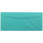 JAM Paper #10 Enveloppes à fenêtre Colourées d'affaires - 4,125" x 9,5" - Bleu mer recyclé - Paquet de 50-Taille : #10 (4,13 x 9,5 pouces)