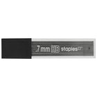 Staples - Mines de rechange pour portemine - 0,7 mm - HB - 144 mines-12 mines par tube, 12 tubes par boîte
