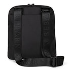 Bugatti, CBY2235BU-BLACK Collection Reborn – Sac bandoulière minimaliste – Fait de matériaux recyclés à 100% - Noir-Poche intérieure rembourrée pour votre iPad/tablette