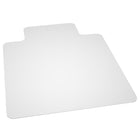 Flash Furniture – Sous-chaise transparent avec rebord, pour planchers durs, 36 po x 48 po -Tapis de chaise en vinyle clair