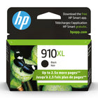 HP - Cartouche d'encre d'origine, noir 910XL-Couleur : noir