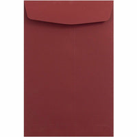  JAM Paper - Enveloppes pour catalogue à extrémité ouverte - 6 x 9 - rouge foncé - paquet de 50-Couleur: Rouge Foncé