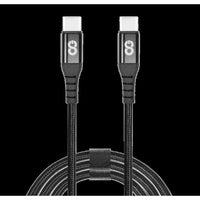 LOGiiX - Piston Connect Pro 240W USB 3.2 USB-C vers USB-C - 1M - Noir-Libérez tout le potentiel de votre appareil: charge ultra-rapide jusqu'à 240W