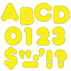 Trend Enterprises Casual Uppercase Ready Letter 4", Jaune, 426 Pack-Lettres perforées pratiques, idéales pour les affichages, la signalisation, les activités d'apprentissage, l'étiquetage et plus encore !