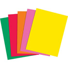 Staples - Papier de copie couleur fluorescent, lettre, 8 1/2 po x 11 po, couleurs variées, rame-24 lb
