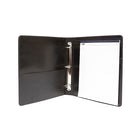 Ashlin® - Reliure de luxe LUCCA à 3 anneaux, 2 po, noir, (P7207C-08-01)-Capacité de 250 à 350 feuilles (papier bond n° 20)