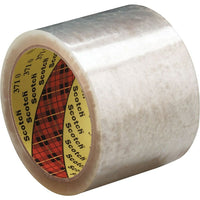 3M - Ruban Scotch 371, 2 po x 110 vg (48 mm x 100 m), de 1,9 mil, transparent-Le ruban le plus vendu et le plus populaire de la marque 3M résiste à la pelure, aux fissures et au desséchement