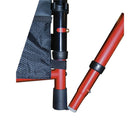 Drive Medical - Déambulateur de voyage pliant de luxe, équipé de roues de 5 pouces et de pieds escamotables-23 long. x 5,75 larg. x 19,25 haut. (po)