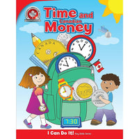 Canadian Curriculum Press - Time and Money Workbook, 1re à 4e année-Supplément éducatif