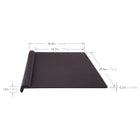 Allsop - Sous-main ErgoEdge avec repose-poignet - Noir-10