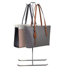 Eddie's - Présentoir de comptoir pour sacs à main à deux faces - Chrome - Paquet de 2 (165001-2)-Métal