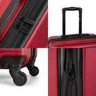 Swiss Mobility - SFO  Bagage de cabine 20 po - Rouge-Poignée télescopique qui se verrouille dans 2 positions