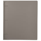 JAM PaperMD – Cartable à 3 anneaux Designders, 1 po, gris fumée, 4/paquet-Paquet de 4