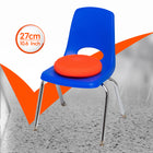 Bouncyband Coussin sensoriel Little Wiggle Seat, Orange-Vient gonflé et la fermeté peut être personnalisée