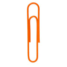 JAM Paper – Trombones géants, orange, 6 paquets de 75, total de 450 (42186871g)-Métal