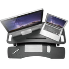 AnthroDesk - Élévateur de bureau ajustable extra large - noir-9