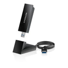 Netgear - Nighthawk AXE3000 Adaptateur Wi-Fi 6E USB 3.0 tri-bande-Le nouveau Wi-Fi 6E offre des vitesses fulgurantes et des connexions plus fiables
