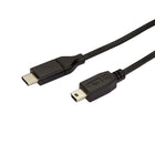 StarTech ® Câble USB 2.0 Type-C vers mini-B mâle, 6 pi (USB2CMB2M)-Compatible avec les ports Thunderbolt 3