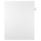 Mark Maker – Onglets séparateurs juridiques blancs, 1/25 onglets, format lettre, sans trous, numéro 155, 25/paquet-Onglets séparateurs blancs, 1/25 onglets