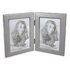 Elegance – Cadre photo double Jolene, 4 x 6 po (63347)-Cadre photo pour bureau