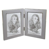 Elegance – Cadre photo double Jolene, 4 x 6 po (63347)-Cadre photo pour bureau
