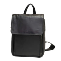 Ashlin® Sac à dos-sac à main avec organisateur avec fermeture à glissière, noir-Sac à dos-sac à main avec organisateur avec fermeture à glissière. Le sac principal possède une fermeture à rabat, et au-dessous il y a un compartiment avec fermeture à glissière, une pochette pour téléphone cellulaire et une pochette à soufflets. Le panneau avant possède 2 pochettes avec fermeture à glissière pour un accès facile de l'extérieur. L'organisateur arrière peut contenir de nombreuses cartes de crédit.