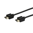 StarTech Câble HDMI à haute vitesse de qualité supérieure avec connecteurs de préhension, 4K, 60 Hz, 6,6 pi (HDMM2MLP)-Certification HDMI de qualité supérieure
