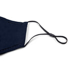 Bondstreet 2 Masques + 1 Filtre - Charbon - Marine-Pochette interne pour insérer un filtre