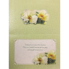 Rosedale – Cartes de sympathie et enveloppes « To You and Your Family », fleurs, doré, 5 1/2 x 8 po, 6/paquet (19933)-Cartes de souhaits de qualité comparable à celles qu’on retrouve dans un magasin spécialisé