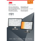 Filtre de confidentialité or pour moniteurs de bureau 3M à grand écran, 58,42 cm (23 po)-Doté d’un fini or lustré exclusif pour une clarté haute résolution – près de 20 % supérieure à celle des Filtres de confidentialité noirs 3M standard