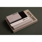 Gry Mattr - Cahier Explore, Create, Think - Couverture douce- Mastic-Dimensions : 11,6 x 8,3 x 1 po