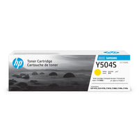 Cartouche de toner HP CLT-Y504S pour imprimantes Samsung - Rendement standard - Jaune (SU506A)-Jaune
