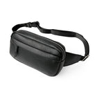Nicci - Sac banane avec sangle web - Noir-Noir - Polyuréthane