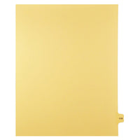 Markmaker - 25 tabs/PQT,5 PQT/Boite, Intercalaires imprimes Legal, Chamois, 1/15th coupe| format lettre, sans trous, Numero 119-Intercalaires imprimes Legal