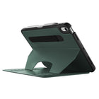 Étui folio magnétique avec support Zugu pour iPad mini 7e génération (A17 Pro) et iPad mini 6e génération 8,3" (2021) - Vert (pin)-Cuir synthetique mat externe de haute qualite