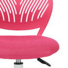 Chaise de Bureau pour Adolescent Homy Casa – Rose-Roulettes colorées adaptées aux planchers de bois franc ou de moquette