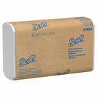 ScottMD - Essuie-tout à plis multiples 1 épaisseur, 9,2 x 9,4 po, blanc, Paquet de 16-Blanc