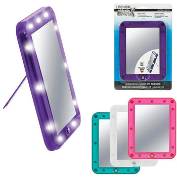 Sxutop Lot de 2 miroirs magnétiques pour placard, 13,5 x 17,5 cm, rectangulaire, petits miroirs magnétiques, pour armoires de bureau, école, salle de sport Sxutop Lot de 2 miroirs magnétiques pour placard, 13,5 x 17,5 cm, rectangulaire, petits miroirs magnétiques, pour armoires de bureau, école, salle de sport